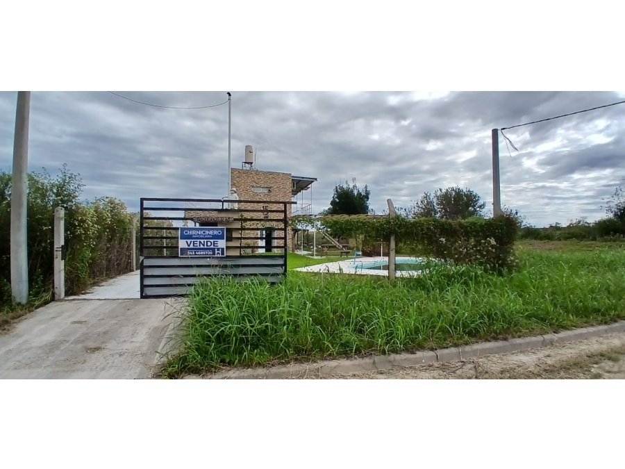 VENDO CASA QUINTA