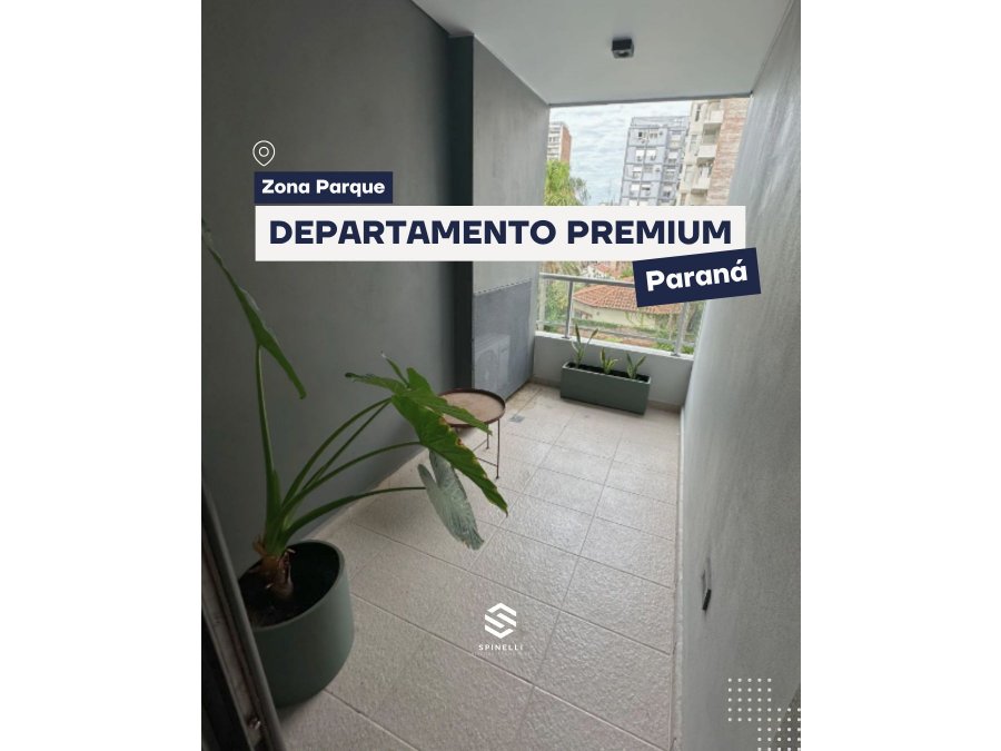 DEPTO 1 DORMITORIO PREMIUM | PARQUE URQUIZA | PARANÁ