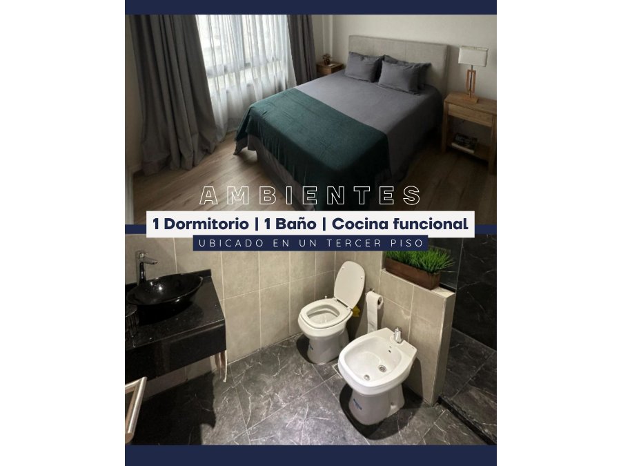 DEPTO 1 DORMITORIO PREMIUM | PARQUE URQUIZA | PARANÁ