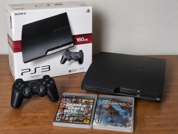 PlayStation 3 Slim 160GB + 4 Juegos Originales