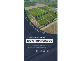 LANZAMIENTO LAS COLINAS – LOTES DESDE 300m² | INVERSIÓN REAL