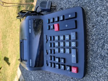 Calculadora con impresora Casio DR-120TM 🧾