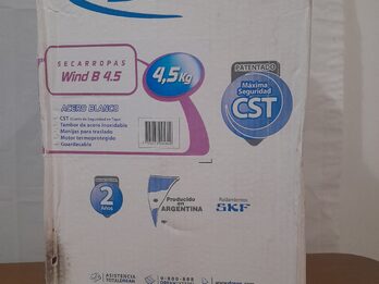 Vendo Secarropas Drean Wind 4.5 Kg (nuevo)