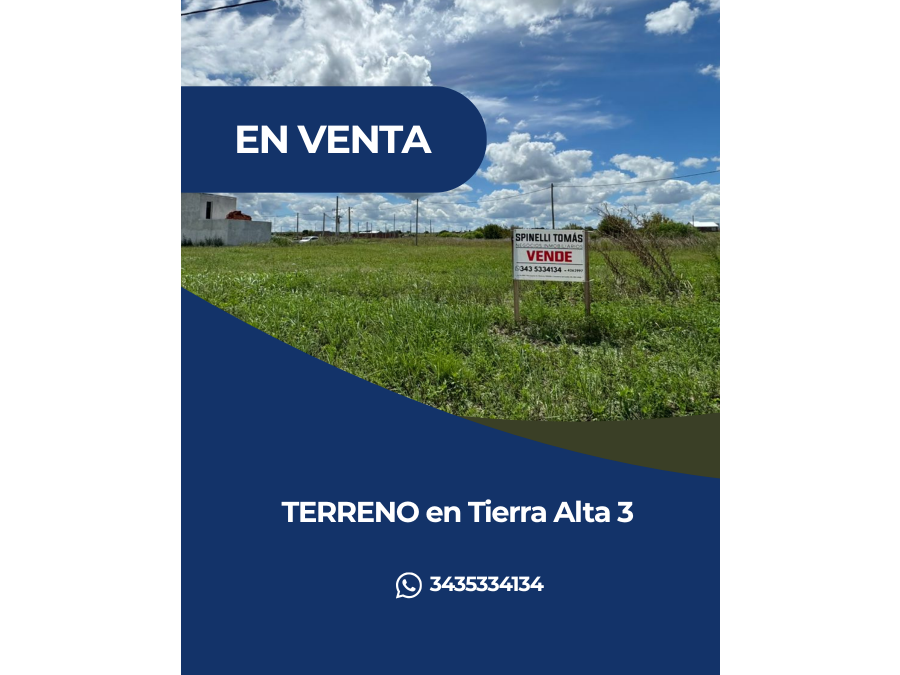 TERRENO EN COLONIA ENSAYO EN VENTA