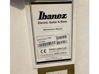 Guitarra Eléctrica Ibanez rg Gio grx70qa