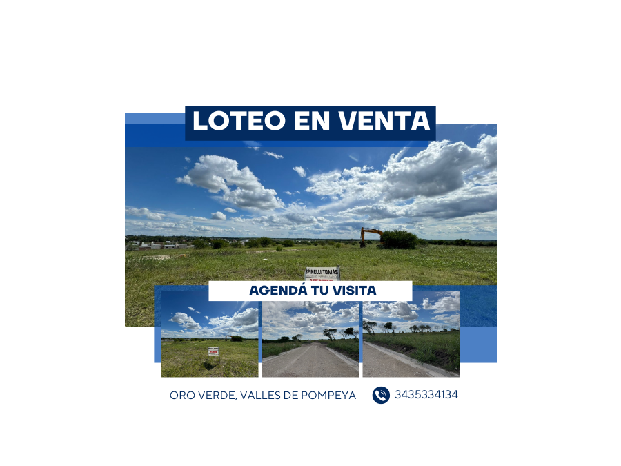 TERRENOS EN VENTA EN ORO VERDE