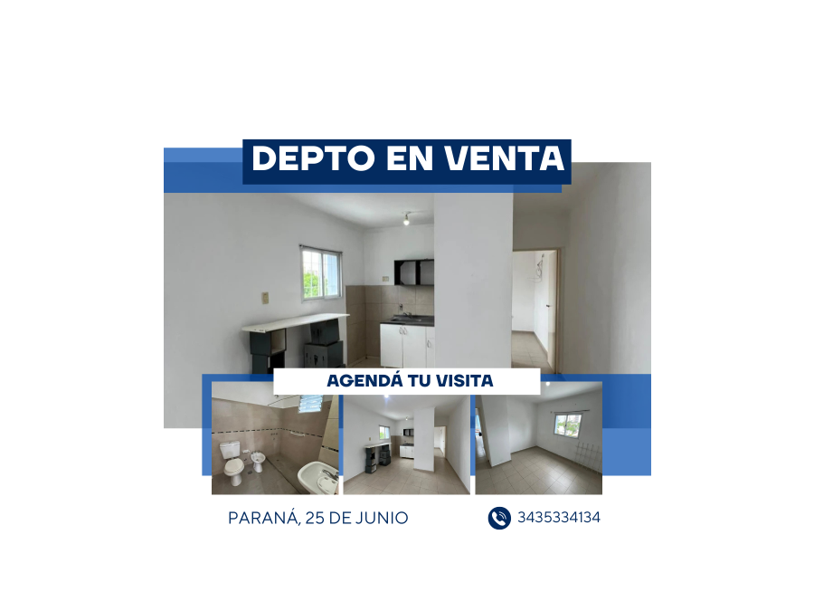 DEPTO 1 DORMITORIO EN VENTA