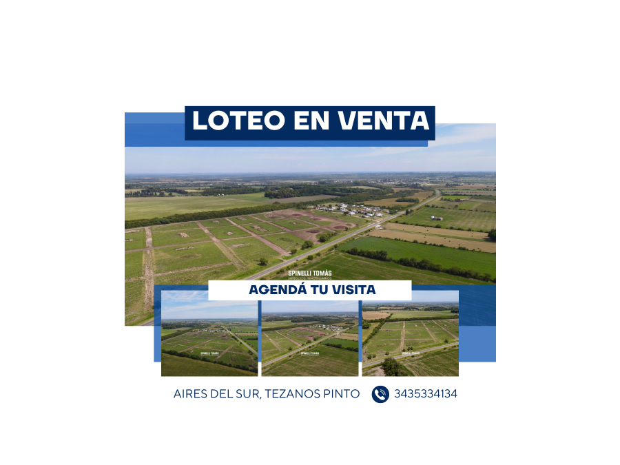TERRENOS FINANCIADOS EN TEZANOS PINTOS