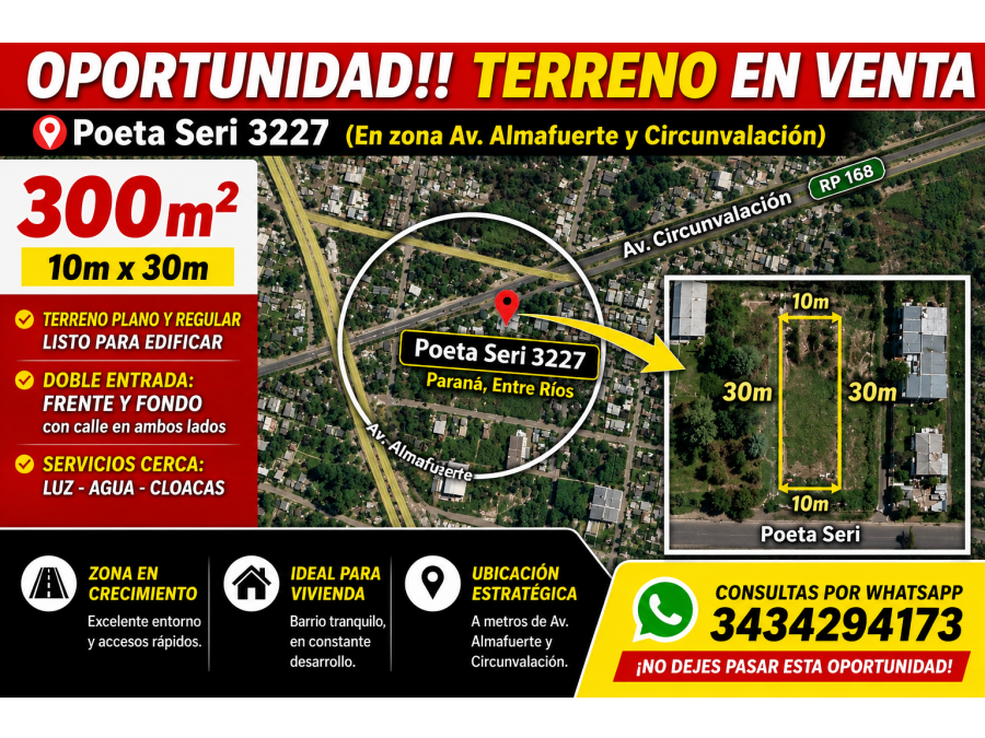 TERRENO EN VENTA