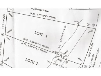 VENTA DE LOTE DE 1 HECTAREA ZONA SAUCE PINTO