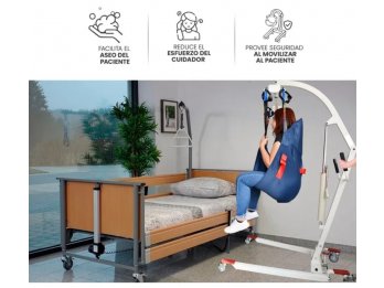 Grúa De Traslado Hidráulica Para Pacientes