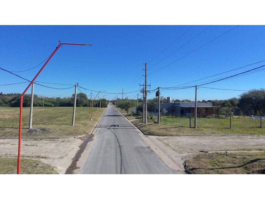 Venta de lotes sobre asfalto de 600m2 en Loteo Barrio Parque