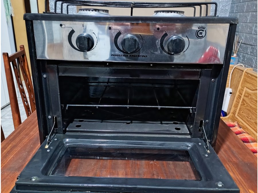 Anafe 2 hornallas y horno