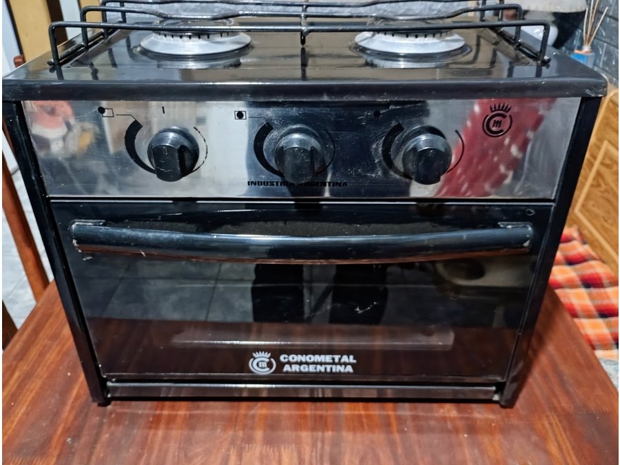 Anafe 2 hornallas y horno