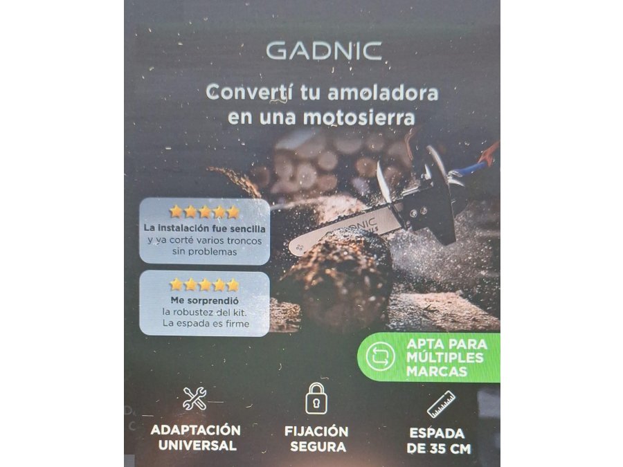 VENDO ADAPTADOR MOLADORA-MOTOSIERRA