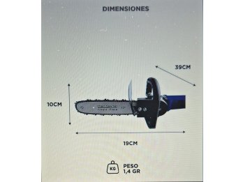 VENDO ADAPTADOR MOLADORA-MOTOSIERRA