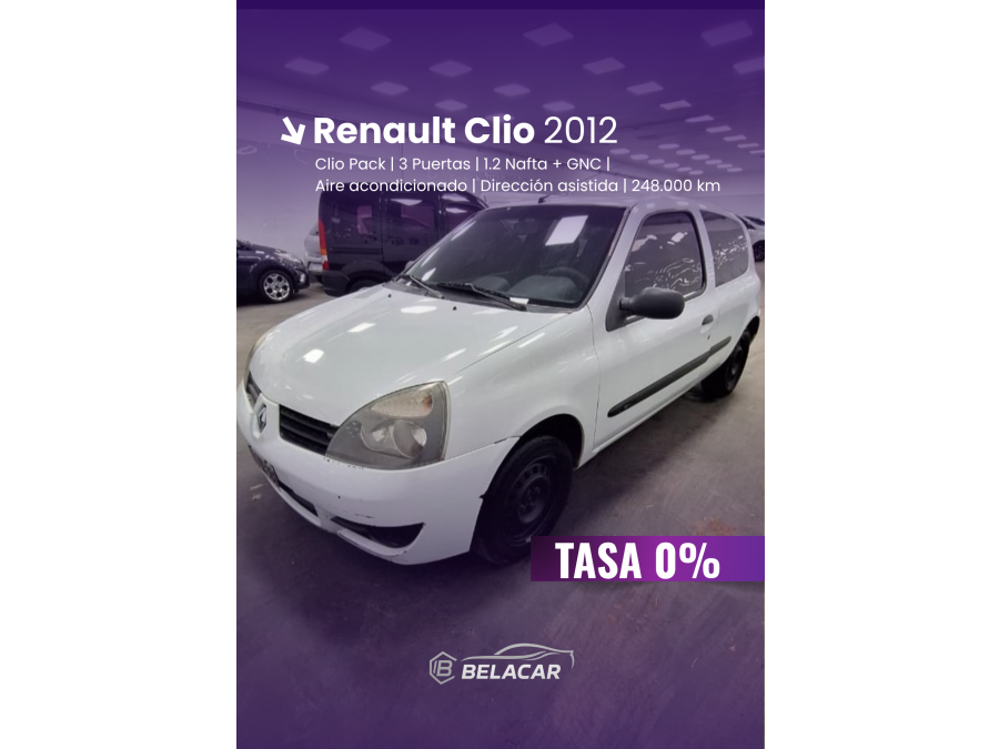 CLIO 2012 A TASA 0%