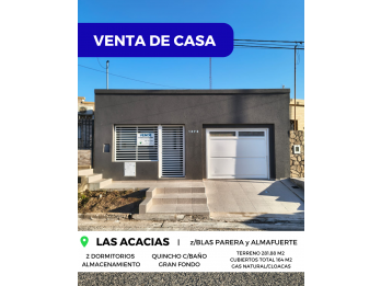 🏡 VENTA de CASA A ESTRENAR - LAS ACACIAS, PARANÁ 🌱