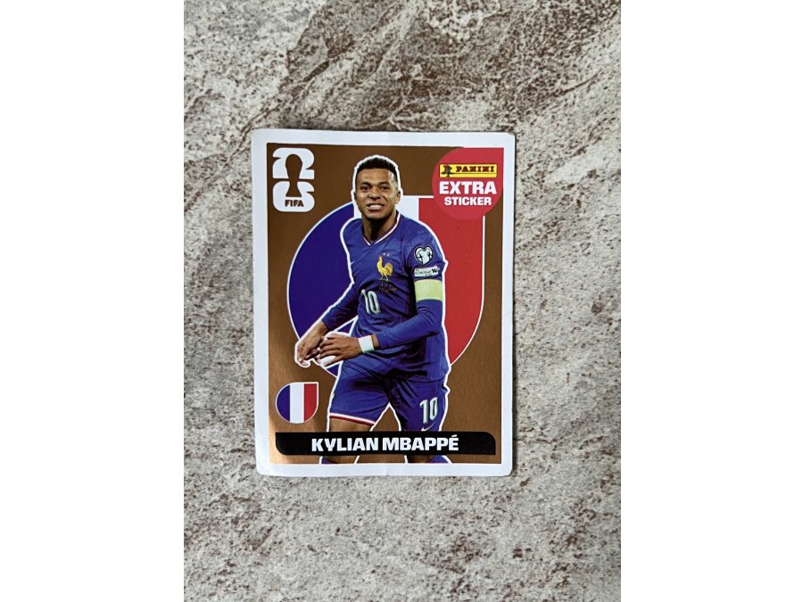 VENDO! figuita Extra de Mbappé Bronce