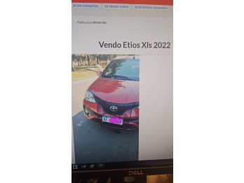 Vendo Etios XLS 2022