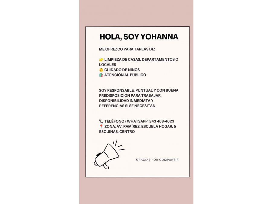 Srta Busca empleo