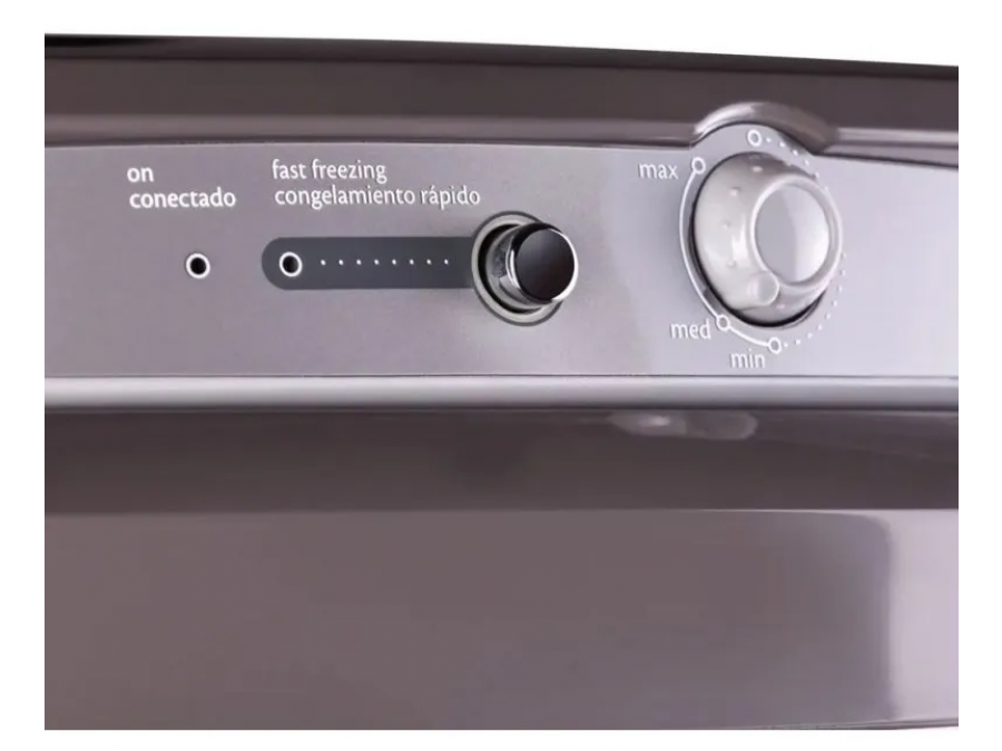 Freezer Vertical Whirlpool WVU27 Inoxidable
