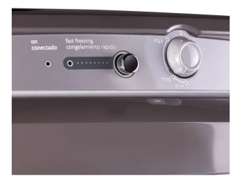 Freezer Vertical Whirlpool WVU27 Inoxidable