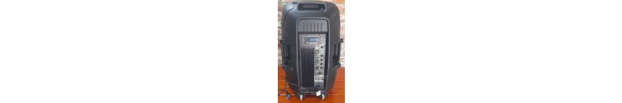 Bafle Potenciado Moon Wild15 720w Activo 3 Canales