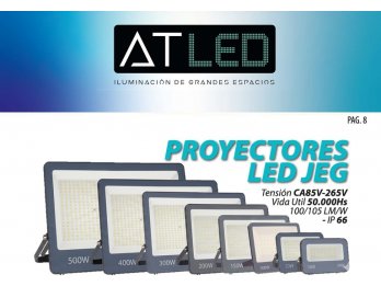REFLECTOR LED 50W OFERTA 5 UNIDADES