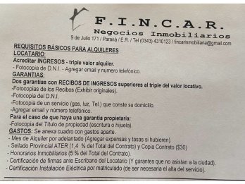 ALQUILER DEPARTAMENTO CENTRICO UN DORMITORIO $320.000