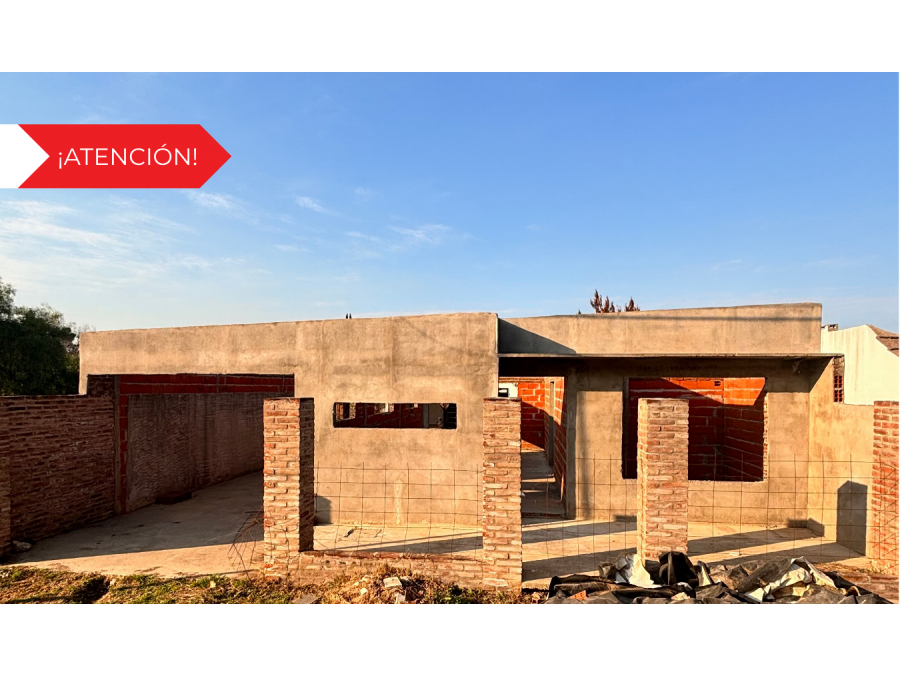 Construcción avanzada - Quincho habitable listo - Ruta 12