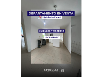 DEPARTAMENTO LUMINOSO Y MODERNO EN VENTA ❗