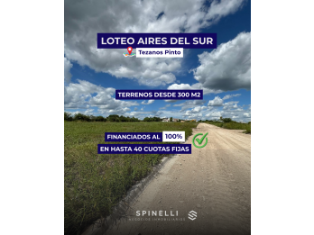 TERRENOS EN VENTA EN TEZANOS PINTO ⚡