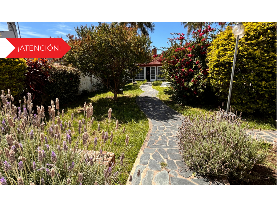 Parque Urquiza - 550m2 - 4 habitaciones - 3 baños - cochera