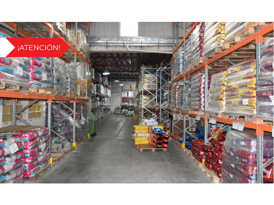 1120 m² de galpón- 3 niveles de oficinas c sala de reuniones