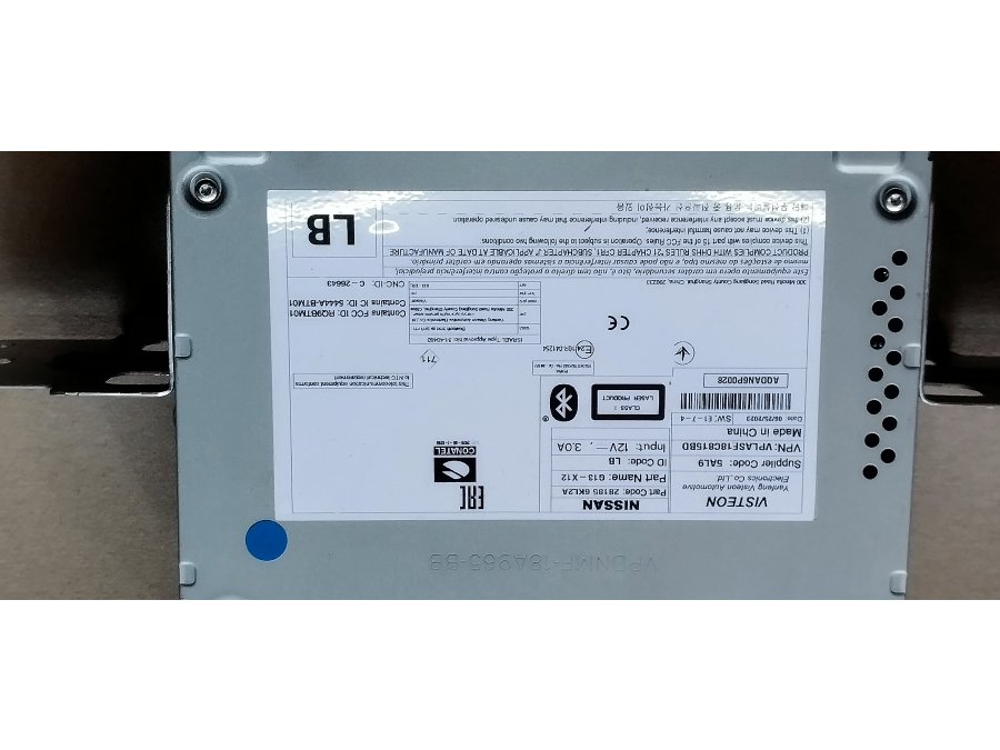 Liquido Estereo Original Nissan Frontier 2024 - Sin Uso