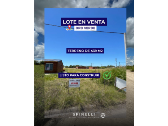 TERRENO EN VENTA EN ORO VERDE ❗