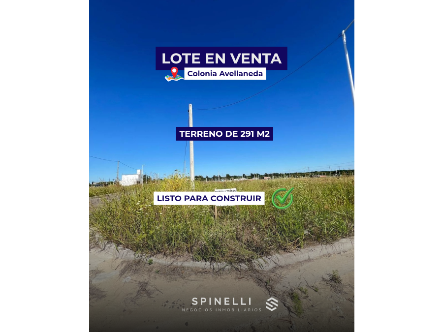 TERRENO EN VENTA EN LOTEO SANTA TERESA
