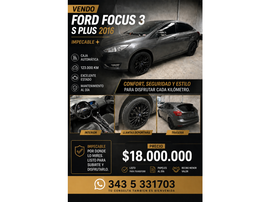 Vendo 18 millones