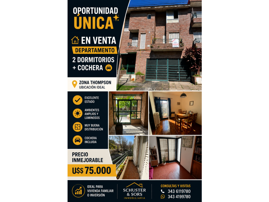 DÚPLEX EN VENTA – ¡EXCELENTE OPORTUNIDAD! ✨