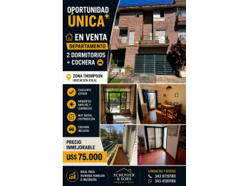 DÚPLEX EN VENTA – ¡EXCELENTE OPORTUNIDAD! ✨