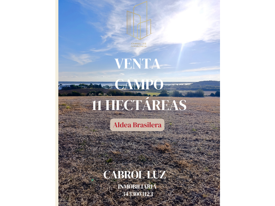 VENTA CAMPO ALDEA BRASILERA