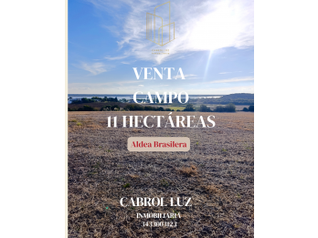 VENTA CAMPO ALDEA BRASILERA