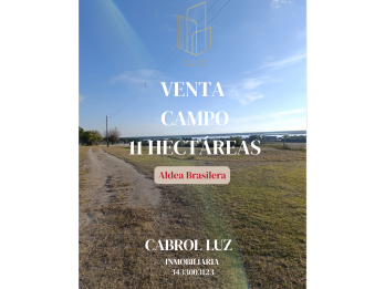 VENTA CAMPO ALDEA BRASILERA