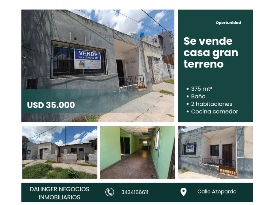 VENTA DE CASA CALLE AZOPARDO A RECICLAR