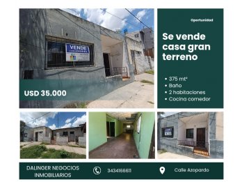 VENTA DE CASA CALLE AZOPARDO A RECICLAR