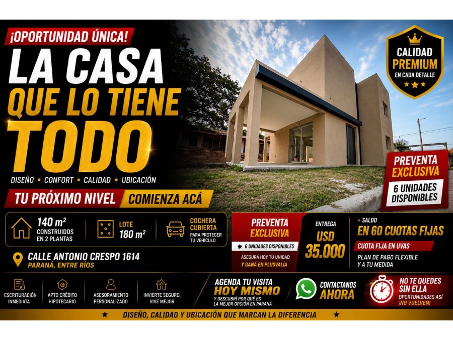 Oportunidad Preventa
