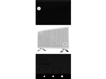 Vendo calefactor eléctrico Peabody  "para piso o pared"