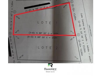 lote en zona CEMENER