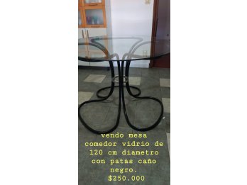 Vendo Mesa de Vidrio para comedor